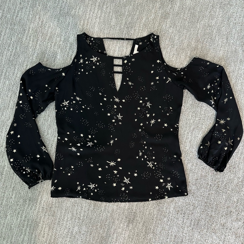 Cooper & Ella Open Shoulder Blouse